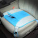 Car Safety Seat Protective Pad with Clip Back Abdominal Belt for Pregnant Woman (Sky Blue)