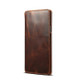For Galaxy Note9 Denior Oil Wax Cowhide Simple Horizontal Flip Leather Case with Card Slots & Wallet(Brown)