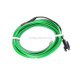 2M Cold Light Flexible LED Strip Light For Car Decoration(Green Light)