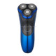 Ufree U-122 Full Body Washable Rotary 3D Cutter Head Men Electric Shaver, EU Plug(Blue)