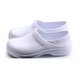 Chef Shoes Non-slip Kitchen Shoes Canteen Chef Cleaning Work Shoes Hotel Work Shoes, Size:37(White)