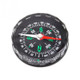 10 PCS DC45 Portable Mini Precise Compass Practical Guider for Camping Hiking North Navigation Survival Button Design Compass, Diameter: 45mm(Black)