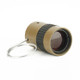 2.5x17.5mm Mini Pocket Miniature Telescope with Finger Buckle (Gold)