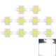 10 PCS 10W High Power LED Integrated Light Lamp(White Light)