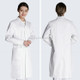 Drugstore Working Clothes Doctor Clothing Long Sleeve Female White Scrubs, Size: XXL, Height: 170-175cm