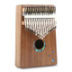 Thumb Piano Kalimba 17-tone Finger Piano Beginners Entry Portable Musical Instrument Kalimba Finger Piano(Moon)