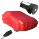 Sunscreen Insulated Rainproof Intelligent Automatic Remote Control Car Cover (Red)