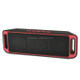 SC208 Multifunctional Card Music Playback Bluetooth Speaker, Support Handfree Call & TF Card & U-disk & AUX Audio & FM Function(Red)