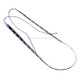 10 PCS 60cm 30 LED Waterproof Flexible Car Strip Light, DC 12V(Blue Light)