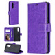 For Sony Xperia 5 Crazy Horse Texture Horizontal Flip Leather Case with Holder & Card Slots & Wallet & Photo Frame(Purple)