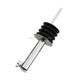 5 PCS Glass Bottle Stopper Stainless Steel Oil Stopper Silicone Stopper Black Hat Automatic Cap