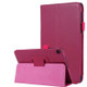Litchi Texture Horizontal Flip Solid Color Leather Case with Holder for Lenovo TAB 2 A10-30 X30F & TAB 2 A10-70F, 10.1 inch(Magenta)