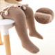 Children Pantyhose Baby Leggings Imitation Mink Fleece Plus Fleece Jumpsuit, Size:M(Brown)