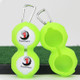 2 PCS Golf Silicone Double-ball Protective Sleeve (Green)