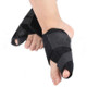 1 Pair Soft Bunion Corrector Toe Separator Splint Correction System Hallux Valgus Foot Care Pedicure Orthotics, Size:S