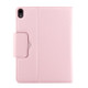 IP011 Detachable Bluetooth 3.0 ABS Keyboard + Litchi Texture Leather Case for iPad Pro 11 inch (2018), with Sleep Function (Pink)