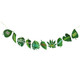 Aniaml Banner Decoration Safari Birthday Decoration Jungle Theme Party Safari Party(Jungle Leaves)