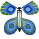 Magic Science Novelty Flying Butterfly Toy Magic Props(Blue)