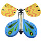 Magic Science Novelty Flying Butterfly Toy Magic Props(Yellow + Blue)