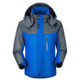 Men Winter Thick Fleece Waterproof Outwear Down Jackets Coats, Size: XXXXXL(Blue)