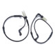 2 PCS Car Front Rear Brake Pad Sensor Cable 34356789492 34356789493 for BMW E60 2003-2010