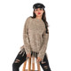 Women Loose Warm Wild Sweater (Color:As Show Size:XL)