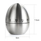 Mechanical Egg Kitchen Cooking Timer Alarm 60 Minutes Stainless Steel  Kitchen Tools