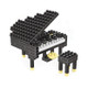 Piano Pattern Plastic Diamond Particle Building Block Assembled Toys