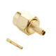 10 PCS Gold Plated Crimp RP-SMA Male Plug Pin RF Connector Adapter