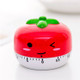 Creative Cartoon Fruit Shape Multi-Function Rotary Timer Learning Work Efficiency Time Manager(Tomato)