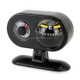 2 in 1 Guide Ball Car Guidance Compass Thermometer Cars Auto Dashboard(Black)