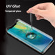 UV Liquid Curved Full Glue Full Screen Tempered Glass for Galaxy S9