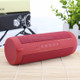 T2 3ATM Waterproof Portable Bluetooth Stereo Speaker, with Built-in MIC & LED & Hanging Hook, Support Hands-free Calls & TF Card, Bluetooth Distance: 10m (Red)