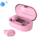 L22 9D Sound Effect Bluetooth 5.0 Wireless Bluetooth Earphone with Charging Box & Digital Display, Support for HD Calls (Pink)