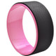 TPE + Alloy Yoga Wheel Back Training Tool(Black Pink)