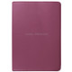 Litchi Texture Horizontal Flip Solid Color Leather Case with 360 Degrees Rotation Holder for Galaxy Tab S2 9.7 / T815(Purple)