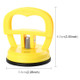 2 PCS Mini Car Dent Repair Puller Suction Cup Bodywork Panel Sucker Remover Tool(Yellow)