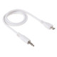 3.5mm Male to Micro USB Male Audio AUX Cable, Length: about 50cm