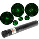4mw 532nm Green Beam Laser Stage Pen, Mushroom / Bear / Windmill / Dolphin / Apple / Birds / Goldfish / Meteor Pattern(Black)