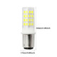 10 PCS YWXLight BA15D 5W 2835SMD 51LEDs Ceramics Light LED Corn Light, AC 220-240V (Cool White)