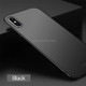MOFI Frosted PC Ultra-thin Full Coverage Case for iPhone XS(Black)