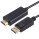 DisplayPort Male to HDMI Male Adapter Cable, Length: 1.8m