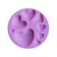 2 PCS DIY Baking Cake Mold Love Pattern Fondant Silicone Mold