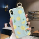 Lemon Pattern Wrist Strap TPU Case For Huawei Mate 20(Lemon Pattern model C)