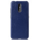 Shockproof Crocodile Texture PC + PU Case For Nokia 3.2(Blue)