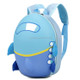 Kids Kindergarten Schoolbag Small Plane Backpack Waterproof Breathable Eggshell Backpack(Blue)