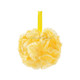 Thicken Lace Polyfoam Bath Ball Bath Flower with Rope(Yellow)