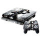 War Pattern Protective Skin Sticker Cover Skin Sticker for PS4 Game Console