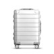 Original Xiaomi 20 inch Metal Spinner Wheel Luggage Travel Suitcase Travel Bag(Silver)