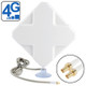 High Quality Indoor 35dBi TS9 4G Antenna, Cable Length: 2m, Size: 22cm x 19cm x 2.1cm